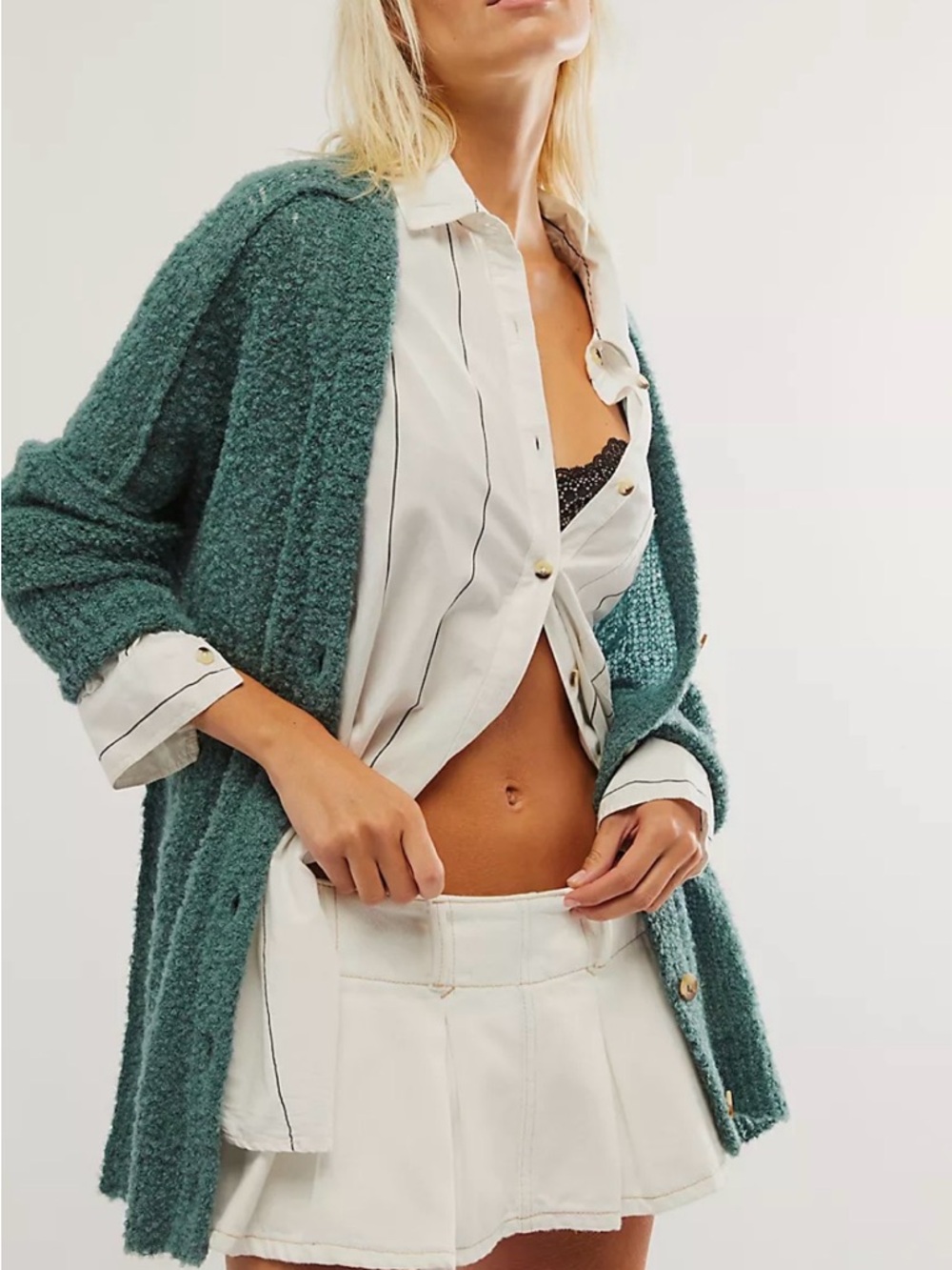 NWT Free People Girlfriend Cardi